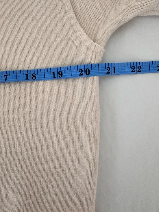 Alo Yoga Freestyle Crew Sweatshirt Sz S Bone EUC - Picture 9 of 9